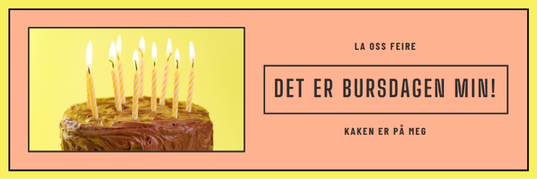 La dem spise kake pink modern-bold