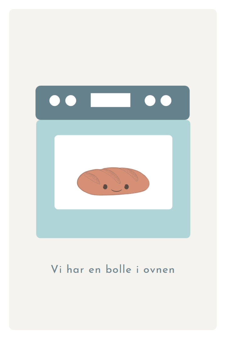 Åh, baby! gray whimsical-color-block