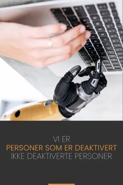 Folk med bevissthet om funksjonshemninger gray modern-simple