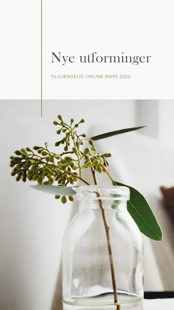 Friske utforminger white modern-simple