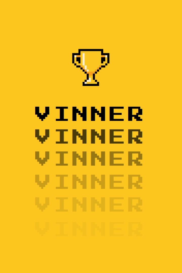 Troféliv yellow vintage-retro