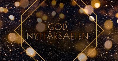 God nyttårsaften black modern-geometric-&-linear