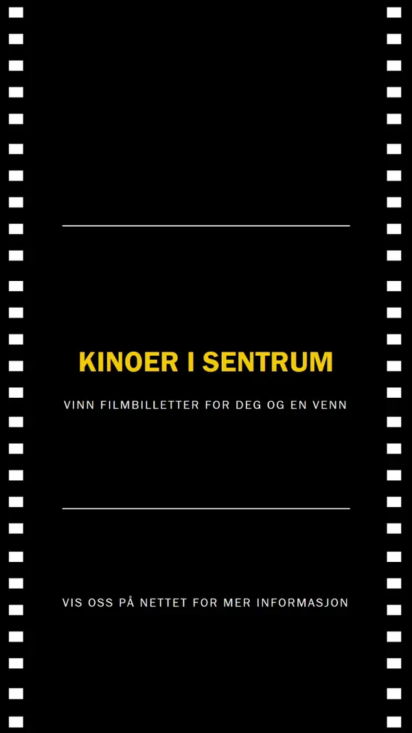 Rull kredittene black modern-simple