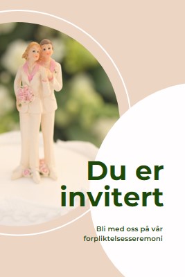 Du er invitert til å forplikte deg pink modern-simple