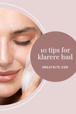 10 tips for klarere hud purple modern-simple