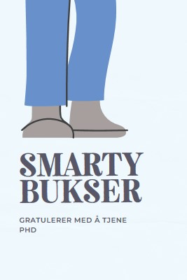 Smarte bukser blue modern-color-block