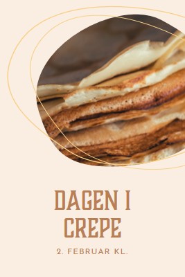 Det er en crepe dag brown organic-simple