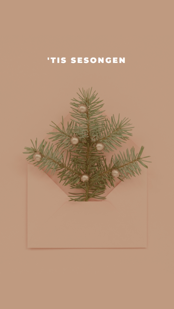 Tis sesongens hilsener yellow modern-simple