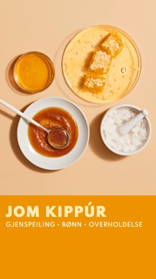 En søt Yom Kippur yellow modern-simple