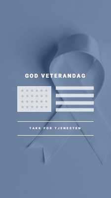 Hedre amerikanske veteraner gray modern-simple