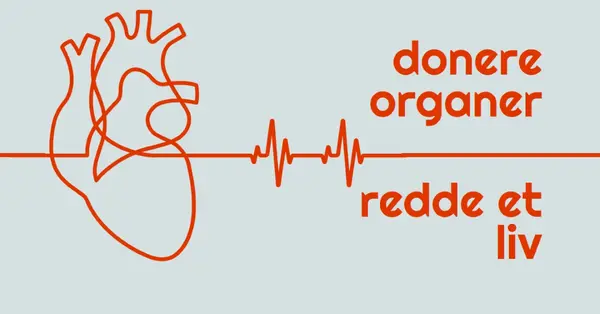 Bli organdonor blue whimsical-line