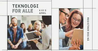 Teknologi for alle gray modern-geometric-&-linear