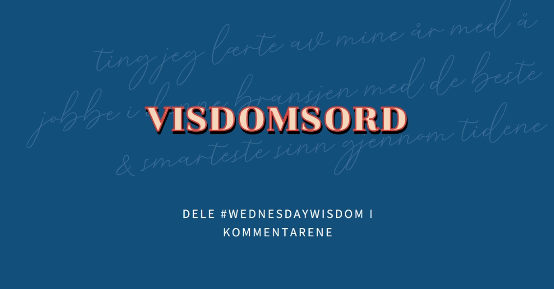 Word til de kloke blue modern-simple
