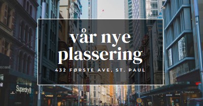 Plasseringsplassering gray modern-simple