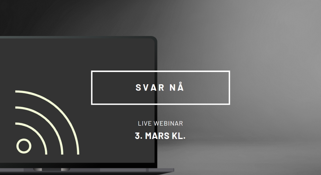 Nettseminarstjerne black modern-simple