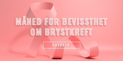 Bevissthet om brystkreft pink modern-bold