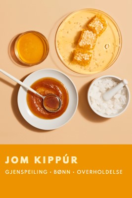 En søt Yom Kippur yellow modern-simple