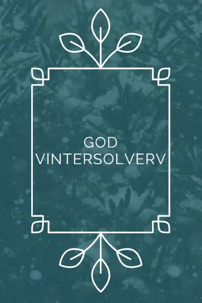 Vintersolverv green modern-simple