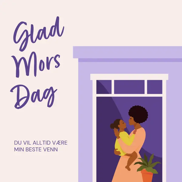 Min mor, min beste venn gray modern,clean,illustrative,cursive,graphical,offset
