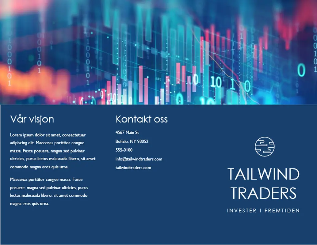 Teknologisk brosjyre modern-simple