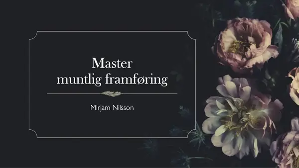 Blomstrende blomster modern color block