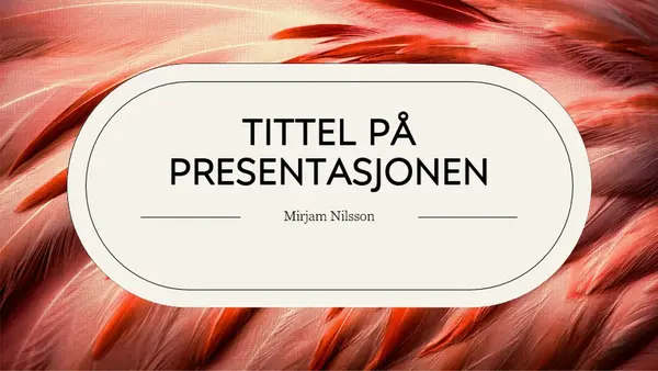 Fjær utforming vintage retro