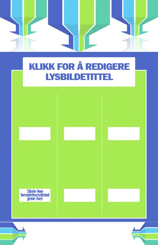 Plakater for fellesskapet modern-color-block