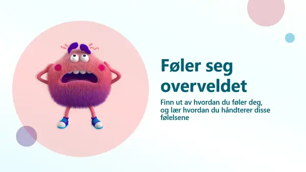 Føler seg overveldet whimsical-color-block