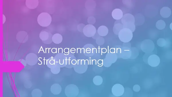 Hendelsesutforming modern simple