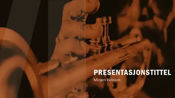 Moderne presentasjon modern-simple