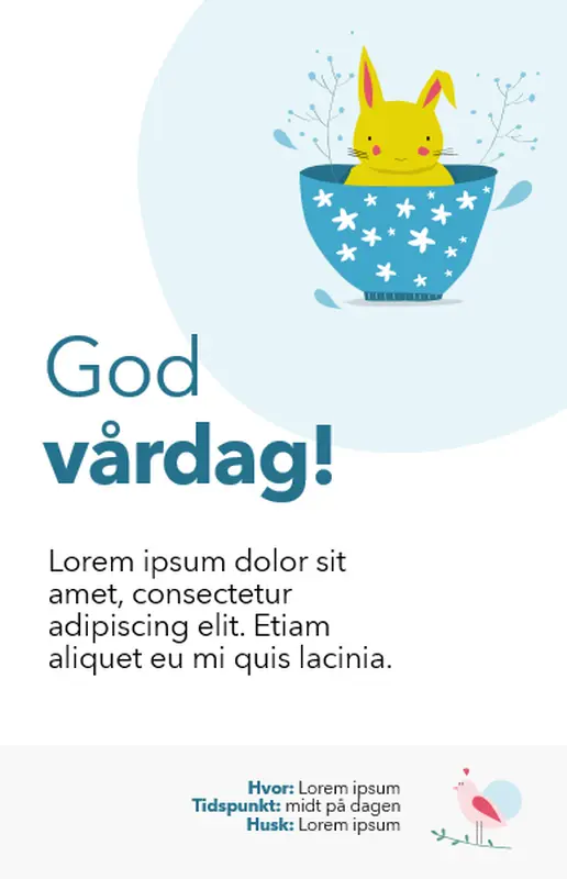 Utskriftbart vårmateriell