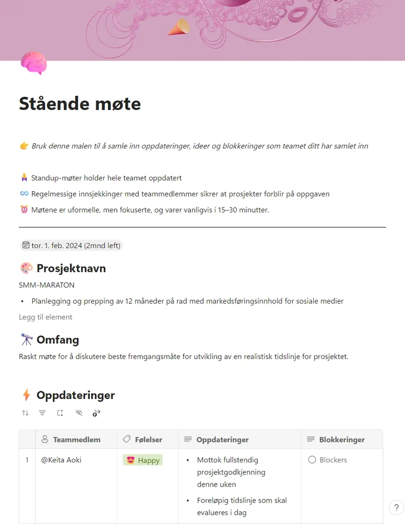 Stående møte