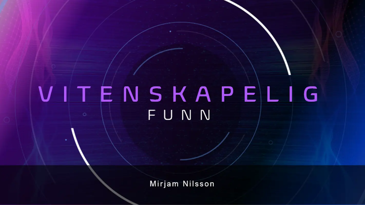 Presentasjon av forskningsresultater modern color block