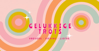 Vreugde, viering, liefde pink vintage-retro