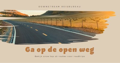 Neem de schilderachtige route brown organic-boho