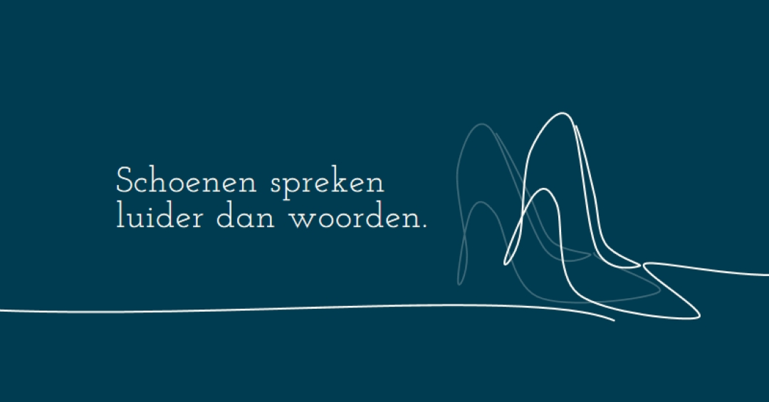 Het hoge leven leiden blue whimsical-line