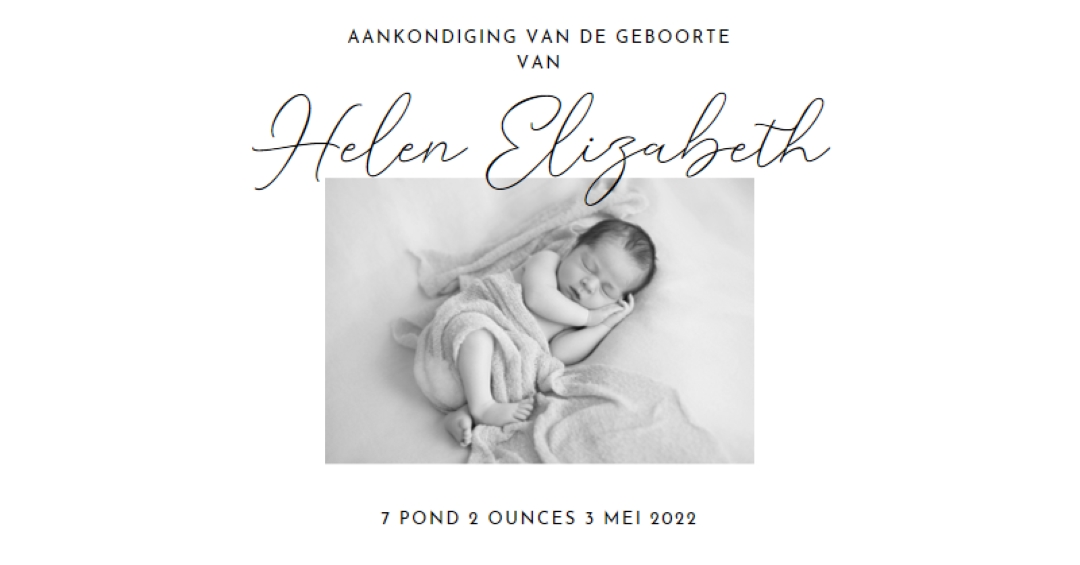 Slapen als een baby gray modern-simple