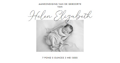 Slapen als een baby gray modern-simple