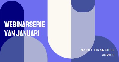 Webinarserie van januari blue modern-bold