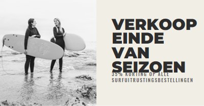 Het strandplezier gray modern-bold