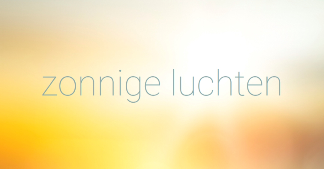 Zonnige luchten yellow modern-simple