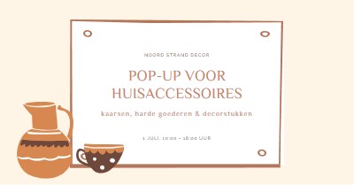 Accessoire-noodzaak orange organic-boho