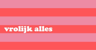 Alles is vrolijk pink modern-bold