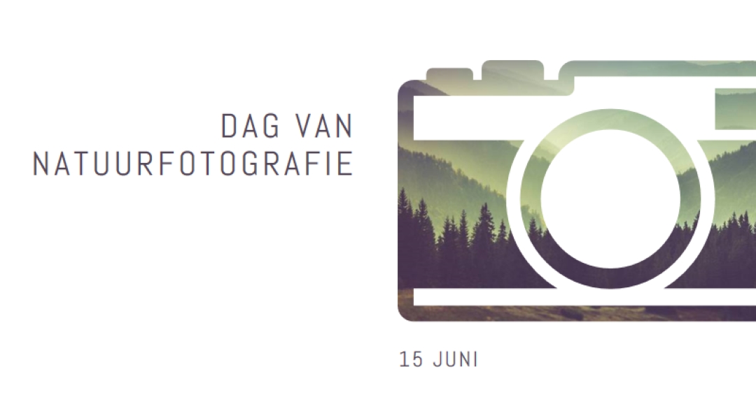Dag van natuurfotografie white modern-simple