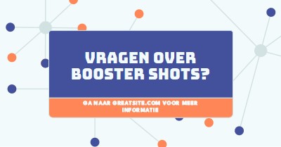 Meer informatie over booster shots blue modern-geometric-&-linear