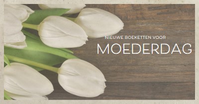 Moeders boeket brown modern-simple