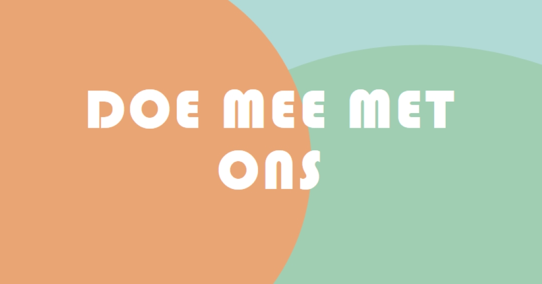 Wees onze gast green modern-bold