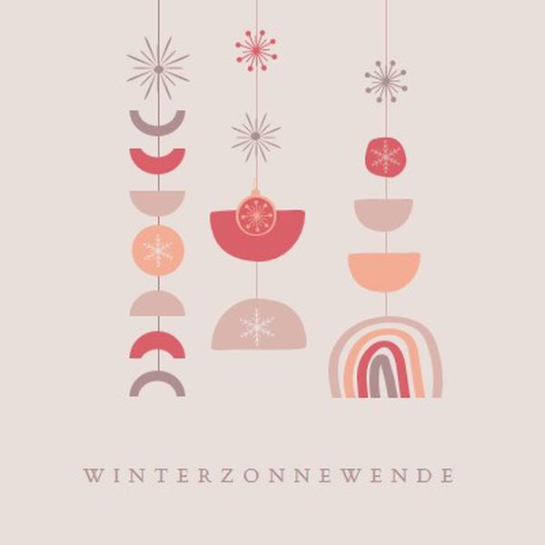 Een heerlijke winterzonnewende gray organic-boho