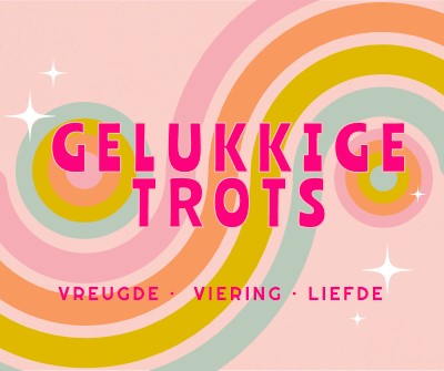 Vreugde, viering, liefde pink vintage-retro