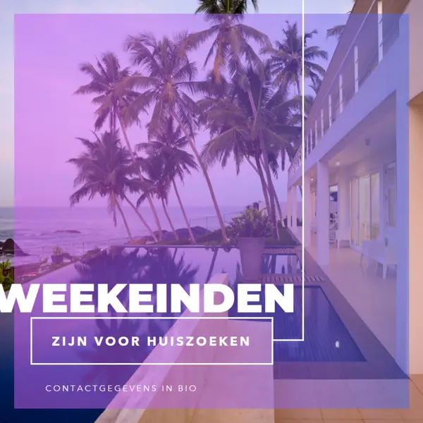Verblijf om uit te gaan purple modern-bold